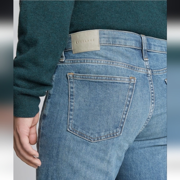 NWOT Everlane Men's Selvedge Straight Fit Jeans In Longbay Size 33x30 - Picture 5 of 11
